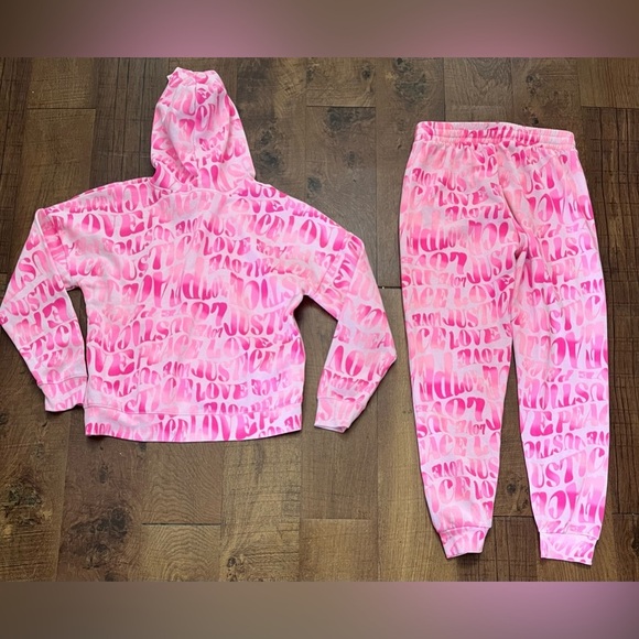 Justice girls 2 two piece outfit Sz XL extra large 16/18 - Picture 8 of 9